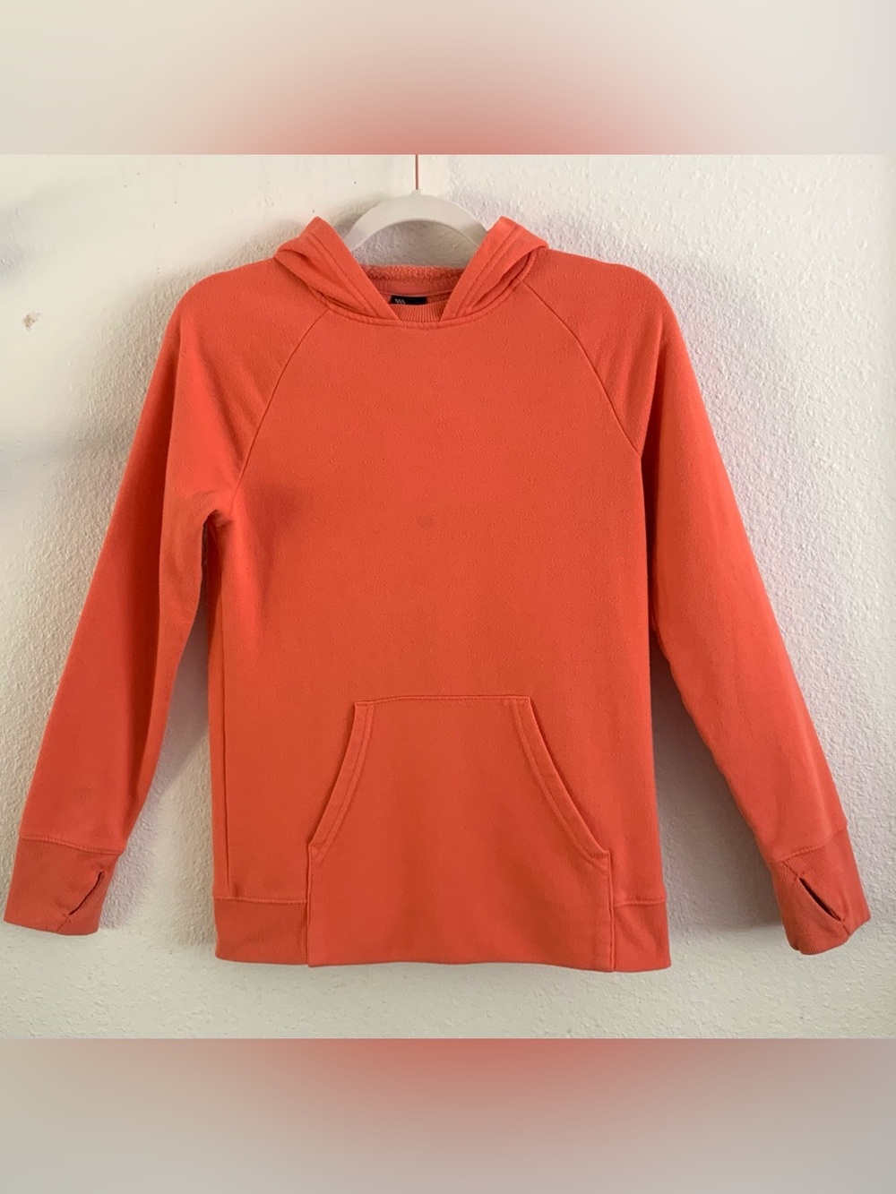 all in motion  Youth L (12/14)  Coral Hooded Athletic Sweatshirt